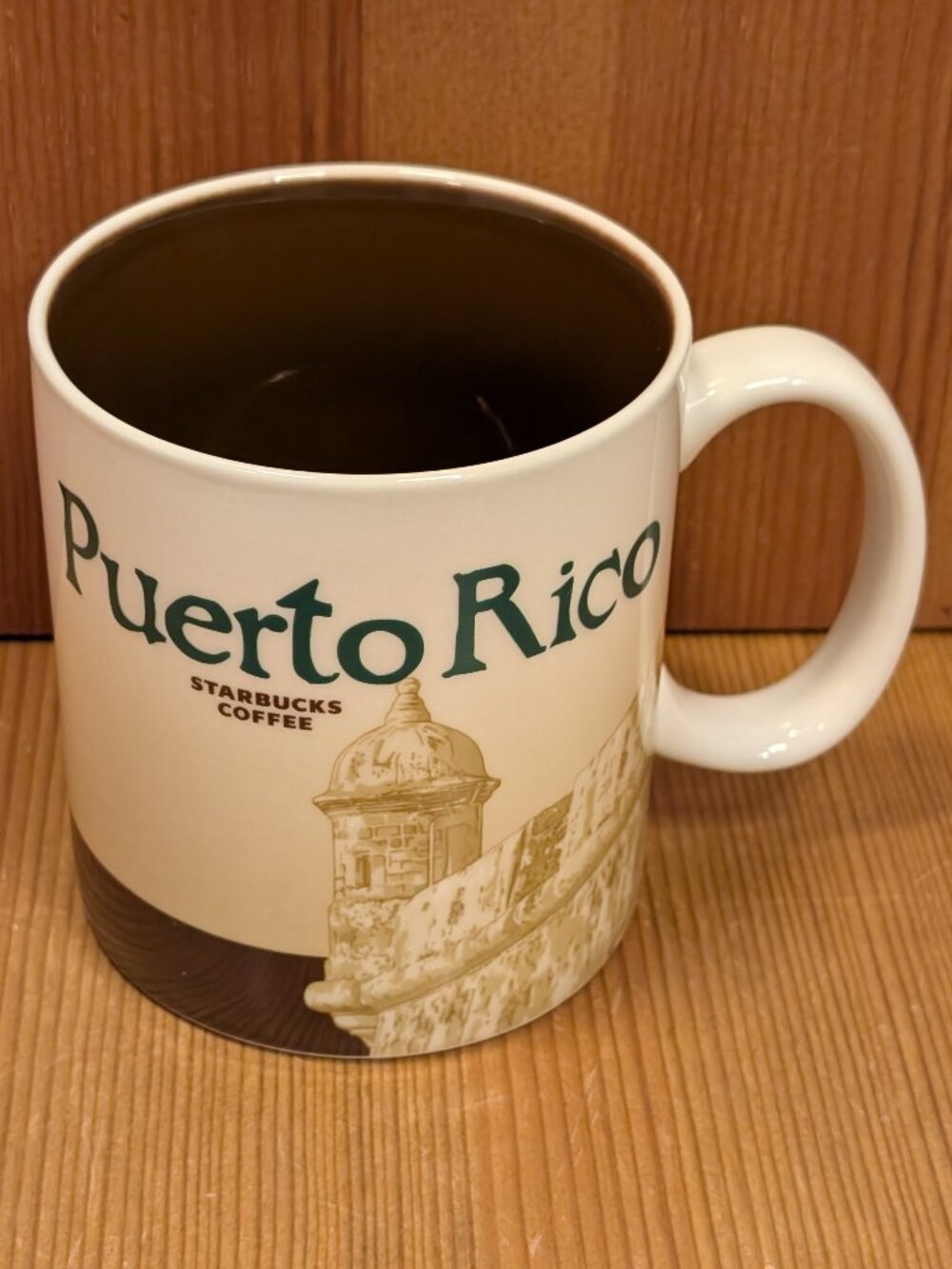 PUERTO RICO 2010 Starbucks GLOBAL COLLECTOR SERIES Coffee Mug 16 oz - LNUC